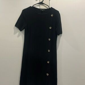 Ann Taylor knit mini with buttons